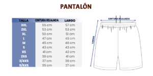 Guia Tallas Pantalón